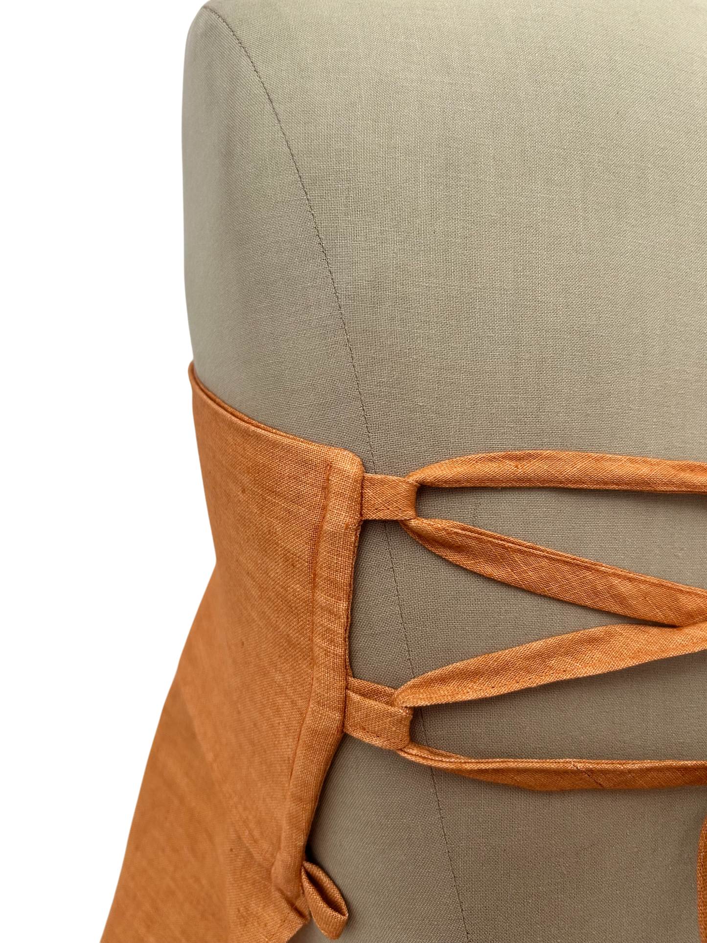 Conjunto Lino Falda pareo y top bies