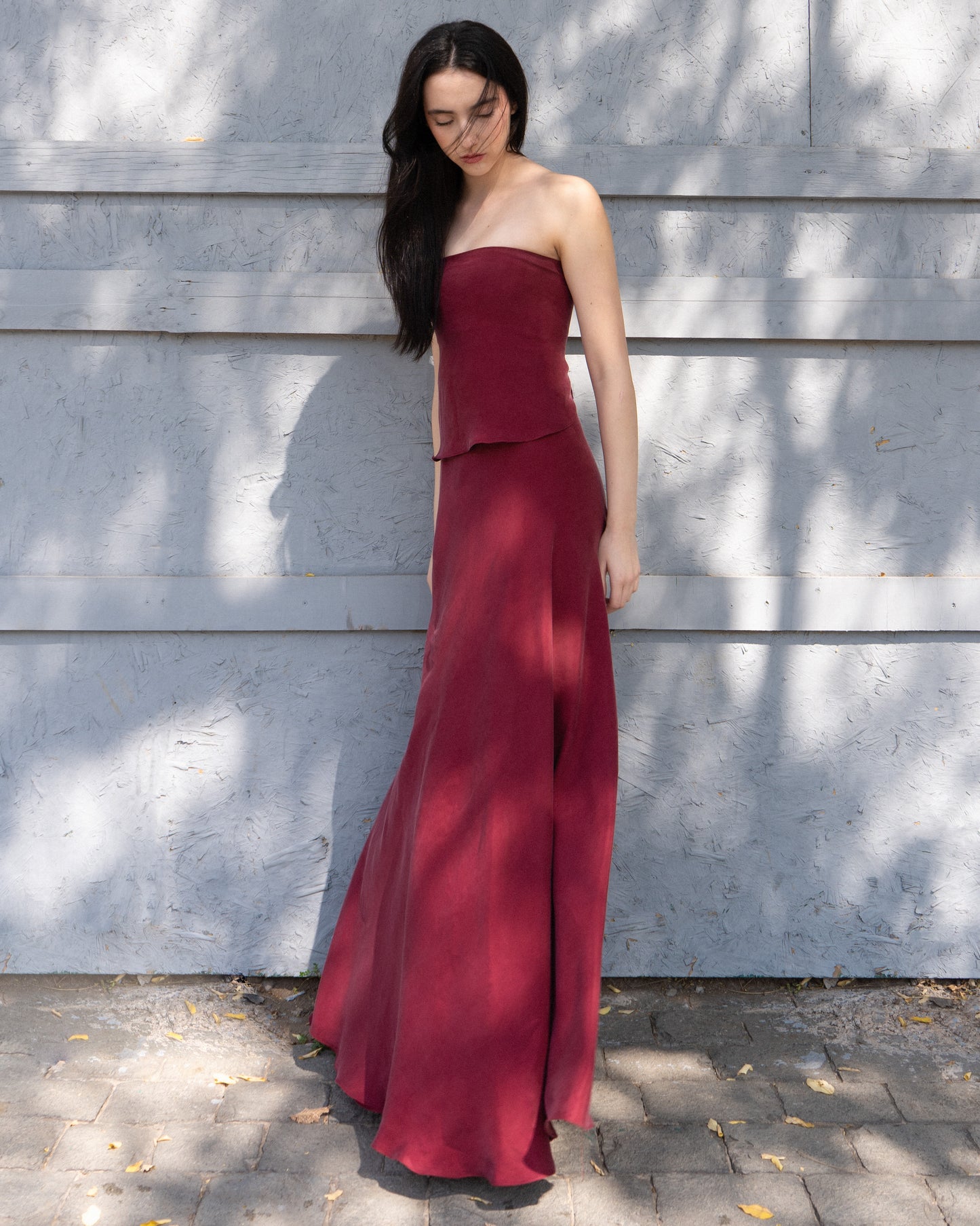 Conjunto Falda Pareo y Top bies