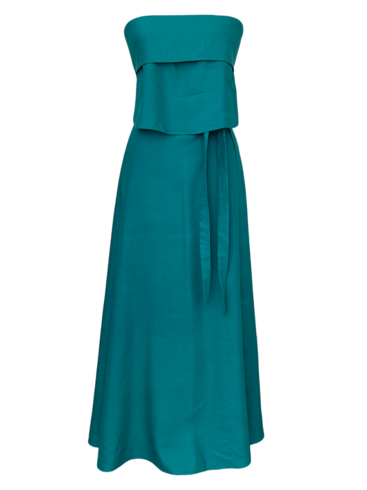 Conjunto Lino Falda pareo y top bies DETALLES