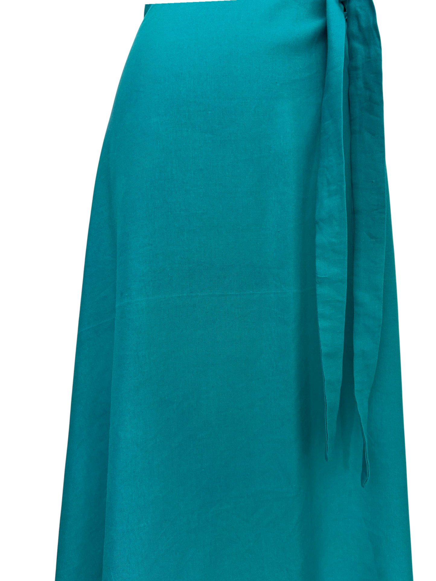 Falda Pareo Lino DETALLE