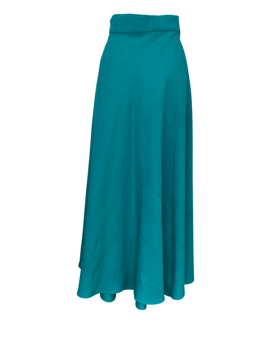 Falda Pareo Lino DETALLE