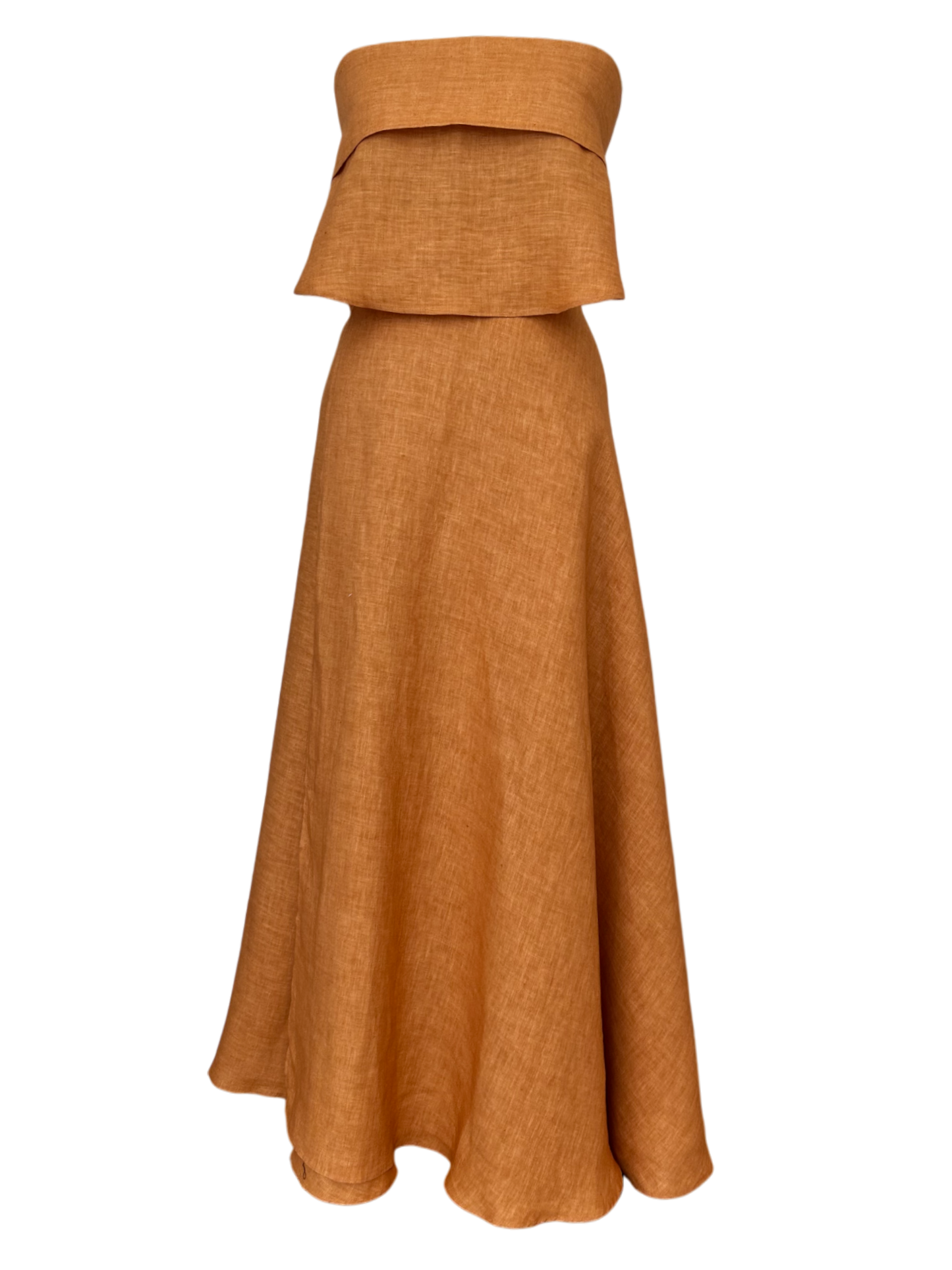 Conjunto Lino Falda pareo y top bies